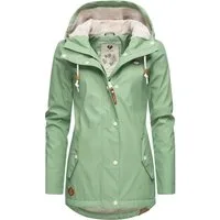 Ragwear Regenjacke YM-Marge stylische Übergangsjacke mit großer Kapuze