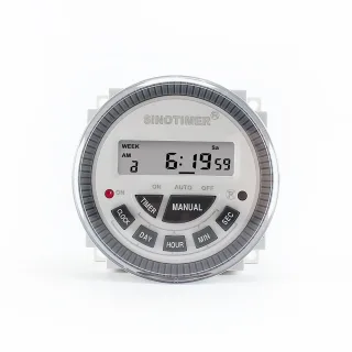 TM-619sH 10A Precision Digital Weekly Programmable Timer SwitchReplaceable BatterySmall Size
