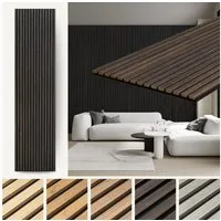 MTP Online-Shop GmbH Wandpaneel, Eiche Schokobraun - 240x60cm, Schallabsorption & modernes Design, BxL: 60x240 cm, 1,44 qm