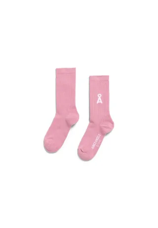 Armedangels - SAAMUS BOLD SOCKS W washed berry - Gr. - 40.5