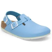 Birkenstock Damen Herren Tokio Pro Hausschuhe Leder Pantoletten - Anatomischer Clog Zertifiziert EN ISO 20347:2043, Berufsschuhe für Medizin & Gastronomie