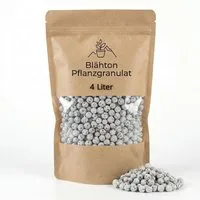 matches21 HOME & HOBBY Blähton Farbiges Blähton Pflanzgranulat für Zimmer-Pflanzen 4 Liter weiß weiß, (1-St), Mineralisches Indoor Hydrokultur Ton-Granulat Pflanzsubstrat