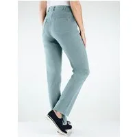Sieh an! Bequeme Jeans Stretch-Hose komfortabel mit seitlichem Dehnbund