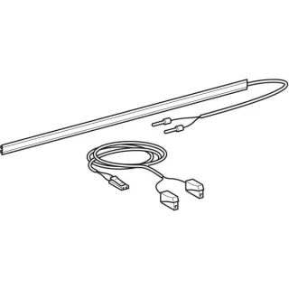 Geberit Leuchtenset unten, Option Spiegelschrank, Modell 800360, 595160000 595160000