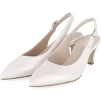 Gabor Gabor 81.590.61 Damen Glattleder white Slingpumps
