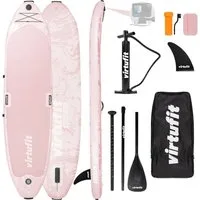 VirtuFit Inflatable SUP-Board VirtuFit Yoga SUP Board 335 Altrosa