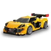 Jamara CaDA, Brick, Renault Sport RS.01 gelb (402909) Konstruktions-Spielset, (271 St), im Maßstab 1:24