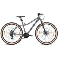 Bikestar Mountainbike, 21 Gang Shimano RD-TY300 Schaltwerk, Kettenschaltung, für Damen und Herren, Kettenschaltung