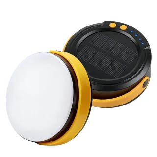 IPRee LY20 5W LED Solar Camping Lantern 1500mAh USB Rechargeable Portable Tent Light With 4 Lighting Modes IPX4 Waterpro