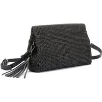 Vivance Umhängetasche Clutch, Handtasche,Schultertasche,Tragetasche,Crossbody Bag, Bast-Optik VEGAN