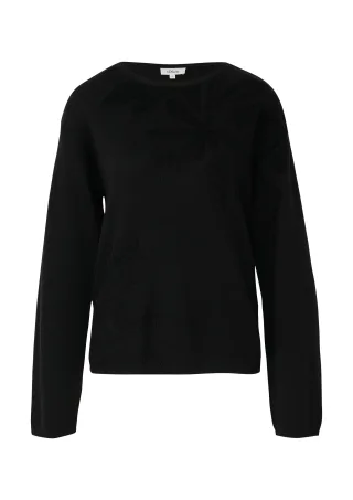 s.Oliver - Strickpullover schwarz - Gr. - 38
