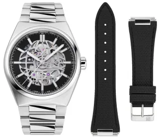 Frédérique Constant Highlife Skeleton Herren Silber Uhr FC-310BSKT3NH6B
