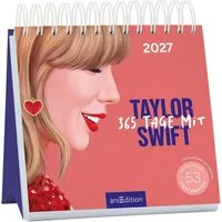 Tischkalender Postkartenkalender 365 Tage mit Taylor Swift 2027