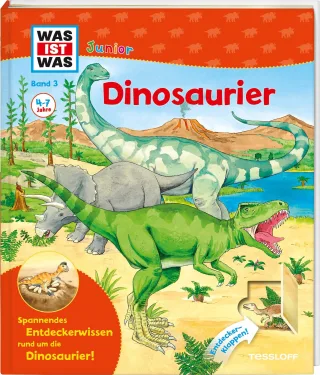 WAS IST WAS Junior Band 3. Dinosaurier: Was sind Dinosaurier? Waren sie gefährlich? Warum sind sie ausgestorben? (WAS IST WAS Junior Sachbuch Band 3)