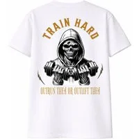 Banco T-Shirt Herren Train Hard Shirt Print (Einzelartikel) Großflächiger