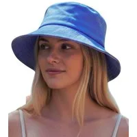 Taschen4life Sonnenhut Leinen Hut Größenverstellbar, unisex, Fischerhut
