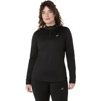 Asics Laufshirt ASICS CORE LS 1/2 ZIP WINTER TOP Wärmend, Atmungsaktiv, Reflektierend