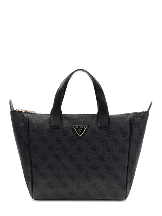 Guess Accessories - FOLLIE SMALL TOTE COAL LOGO