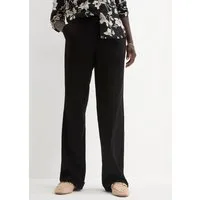 bonprix Marlene-Hose weite Hose, mit Bügelfalte und Umschlagsaum, lockere Passform