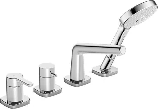 Hansa Fertigmontagset EHM für alle 4-Loch- Einbausets Hansadesigno 5312 chr., 53122083 53122083