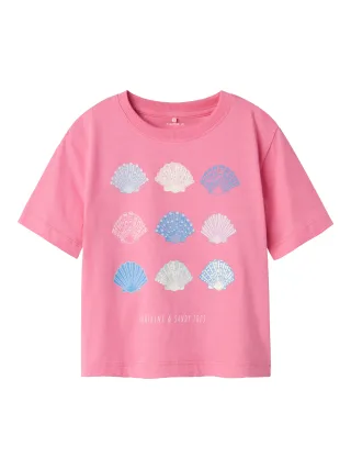 NAME IT - NMFJASSA SS NREG TOP PB aurora pink - Gr. - 92