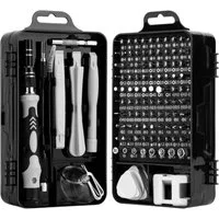 VERK GROUP Schraubendreher Präzision Schraubendreher Satz magnetisch Torx 115 in 1