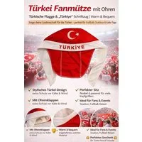kochmaster Flagge Türkei Fanmütze (1-St)