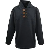 Lavecchia Hoodie Lavecchia Herren Kapuzen Hoodie LV-605 (Anthrazit-Grey, 6XL) Kapuzensweatjacke