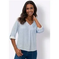 heine Klassische Bluse Streifenbluse 3/4-Arm