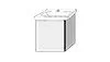 Sanipa Waschtischunterbau links 3way (BP804) BP8041R