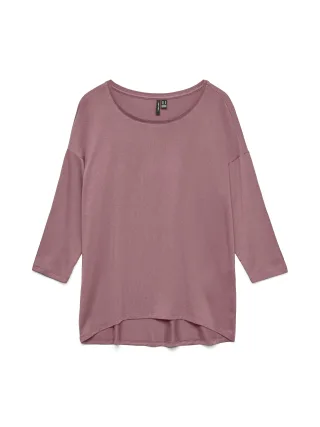 VERO MODA - VMAVA 3/4 TOP JRS NOOS Nostalgia Rose - Gr. - L