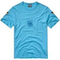 BWuM T-Shirt BWuM Bundeswehr Sportshirt mit Flaggen & Adler