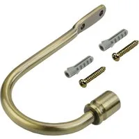 Liedeco Raffhalter, Gardinen, (1-tlg), für Gardinenstangen Ø 16 mm