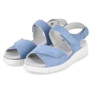 Semler Sandalen CLARA - Gr. 36,5 - Blau - Rauleder