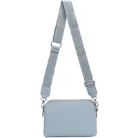 ITALYSHOP24 Schultertasche Damen Tasche Bodybag Umhängetasche Crossbody Brusttasche Handtasche, Crossover Muster Taschengurt Smartphone Geldtasche Abend Handy Clutch