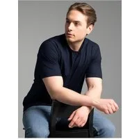 Trigema T-Shirt TRIGEMA T-Shirt mit Knopfleiste DELUXE Baumwolle (1-tlg)