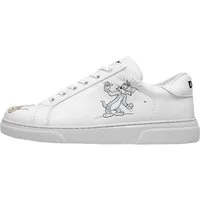 DOGO Ace Low-Top Sneaker Tom And Jerry Up-To-No-Good Damen Sneaker Sneaker Handgefertigt