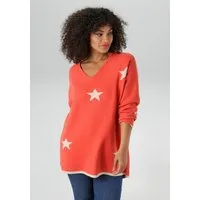 Aniston PLUS Strickpullover Vokuhila - hinten etwas länger geschnitten