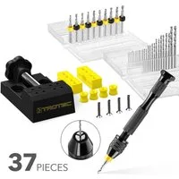 TROTEC Bohrersatz Handbohrer-Set 37-teilig Werkzeug Handwerkzeug