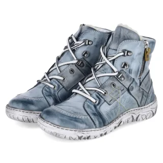 Krisbut Winterboots - Gr. 37 - Blau - Glattleder