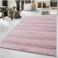 Ayyildiz Teppiche Teppich Plus 8000, rechteckig, Höhe: 6 mm, Läufer, gestreifter Flachflor, robust, Webteppich, alle Räume