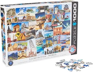 Eurographics Puzzle 6000-0751 - Globetrotter World [1.000 Teile]
