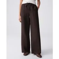 OPUS Stoffhose Mileni resort aus Webware mit Leinenstruktur Mit Eingrifftaschen für praktische Alltagslooks