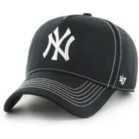 '47 Brand Baseball Cap '47 Brand Cap MLB New York Yankees Contrast Stitch '47 Clean Up (Basecap, Basecap, Clean Up Cap) Used-Look (Garment Wash)