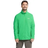 Jack Wolfskin Fleecejacke Taunus 100 Full Zip (leicht, atmungsaktiv) grün Herren