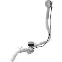 OTTOFOND Ab-Überlaufgarnitur Standard, Ablauf Ablauf waagerecht DN 50, Ablauf waagerecht DN 40, [1 1/2", 1-tlg., für Badewannen, chromfarben