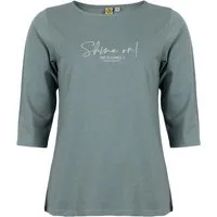 ROADSIGN australia Langarmshirt Smile Spirit (1, 1-tlg., 1) Longsleeve mit Statement-Print für entspannte Freizeitmomente