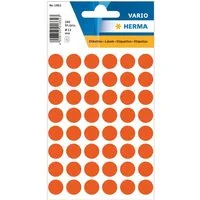 HERMA Etiketten HERMA 1862 Markierungspunkte, Durchmesser: 13 mm, rot (240 Etiketten)