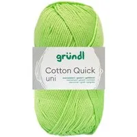 Gründl 50 Gramm Gründl Cotton Quick Uni Farbauswahl Häkelwolle