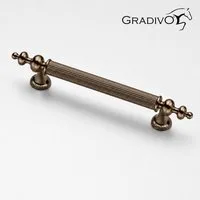 Gradivo Möbelgriff Schrankgriff Bügelgriff 612 - Bronze, 96 mm